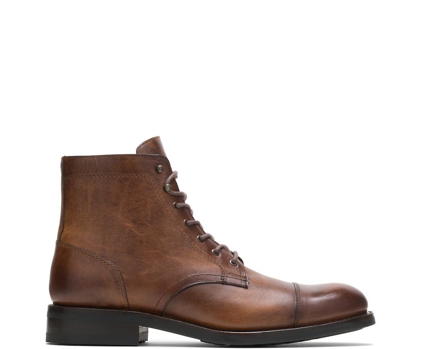 Bottes de Travail Wolverine BLVD Cap-Toe Homme - Marron (IXC451280)